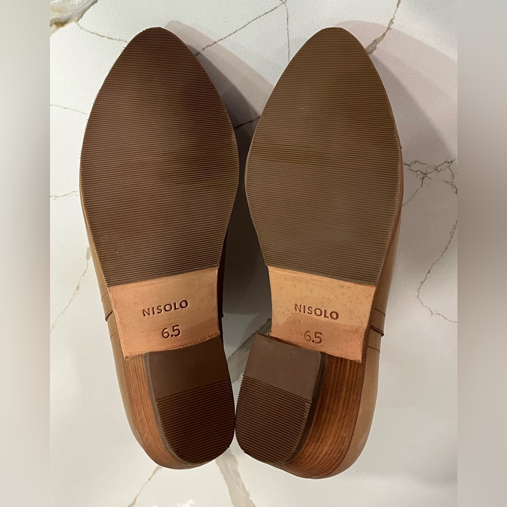 Nisolo Mia  Everyday Ankle Bootie. Women’s size 6.5 Color Almond. - Picture 12 of 16